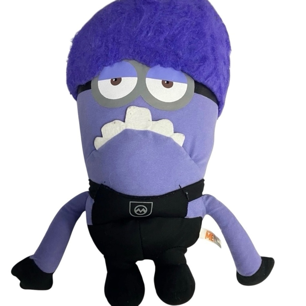 evil minion despicable me 18” purple plush